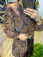 Charger l&#39;image dans la galerie, Robe BLACK ETHNIC - Objmarcin
