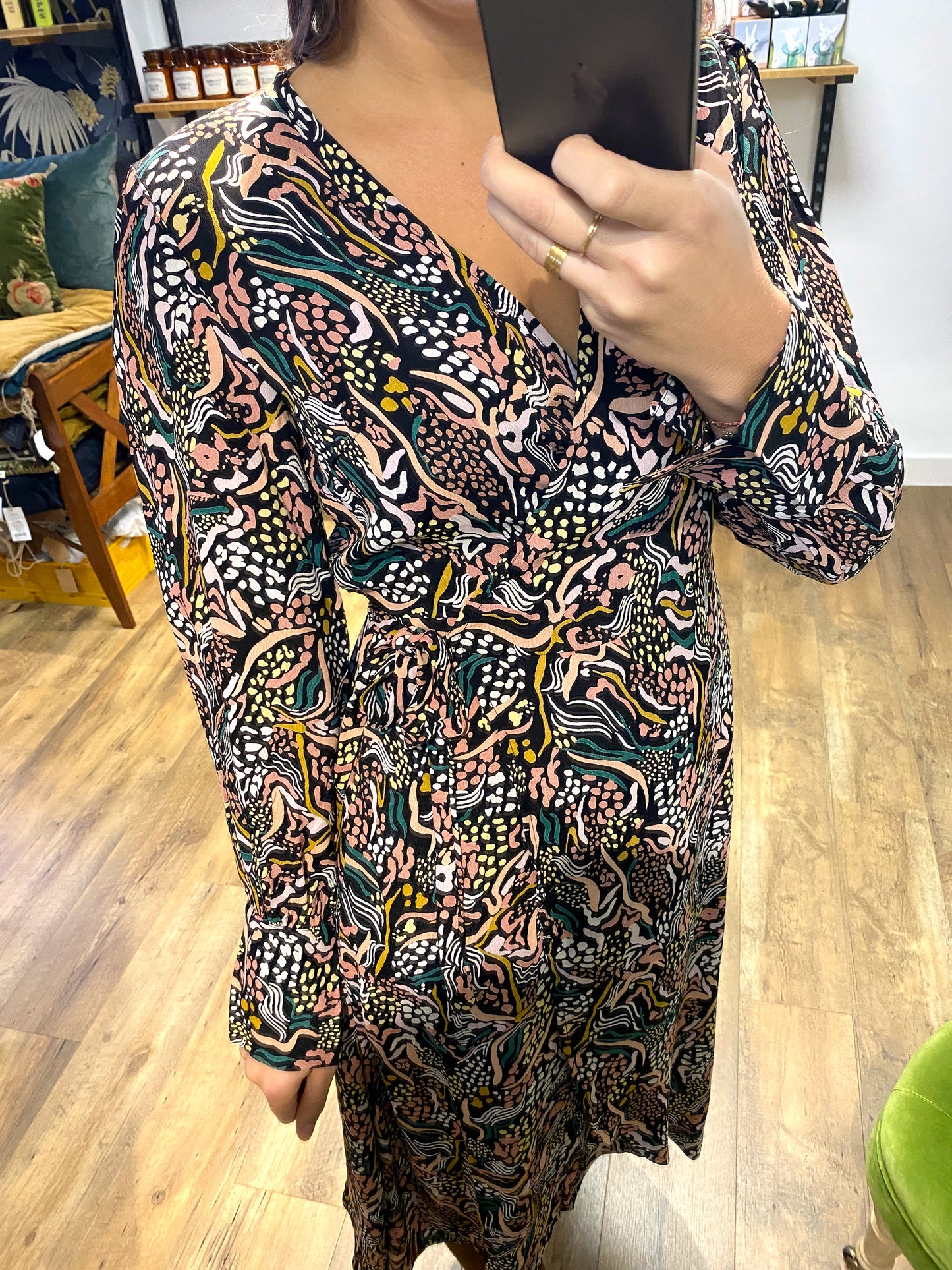Robe BLACK/MULTI - Viyova