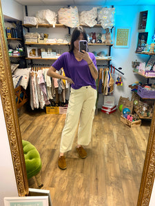 Tee-shirt PURPLE - Francesca